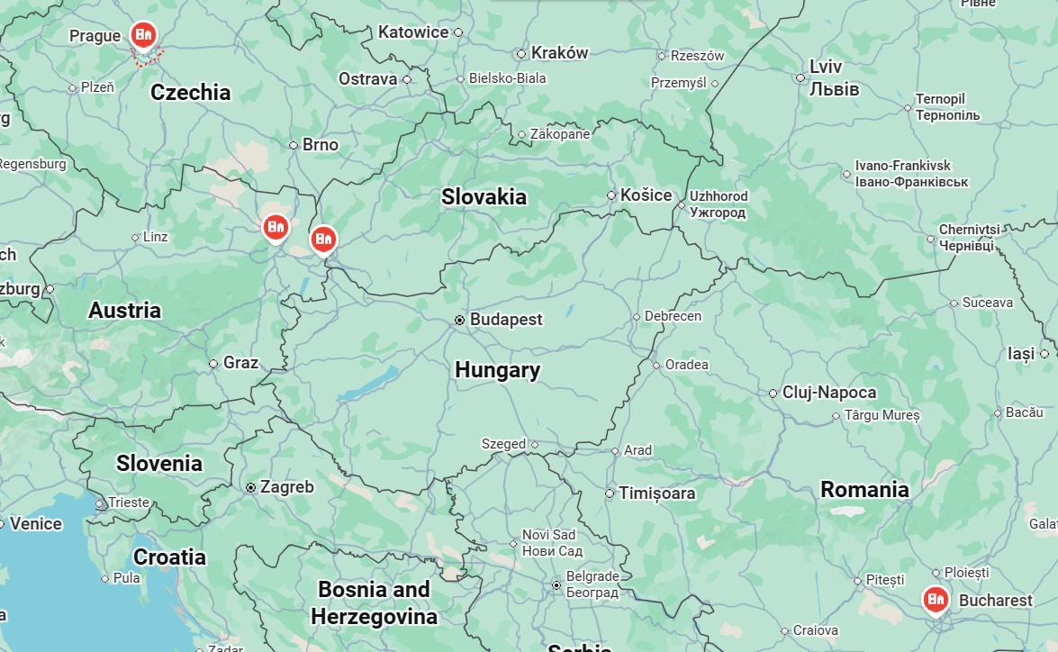 A Summer Journey Through Central Europe